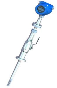 熱式氣體質量流量計滿管型外觀結構圖