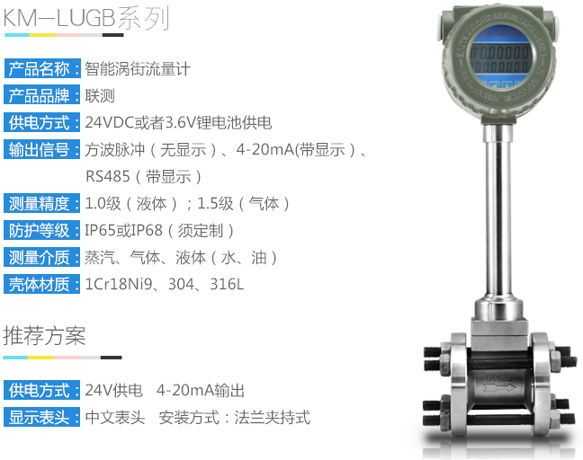 氯化氫流量計技術參數圖